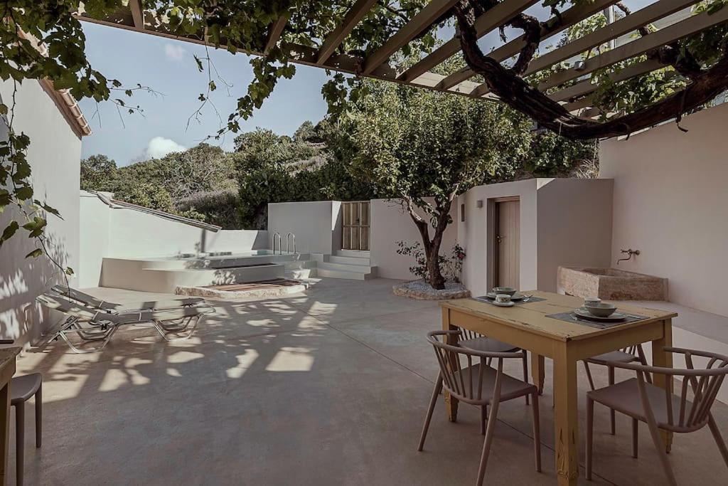 فيلا Lotusland, A Relaxing House At Amari Rethymno Agia Fotini  المظهر الخارجي الصورة